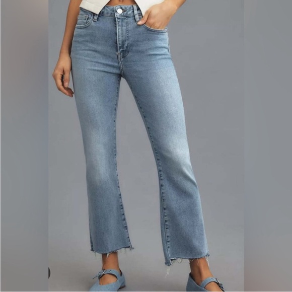 Frame Denim Le Crop MiniBoot Step Fray26 $248 bleached wash casual classic